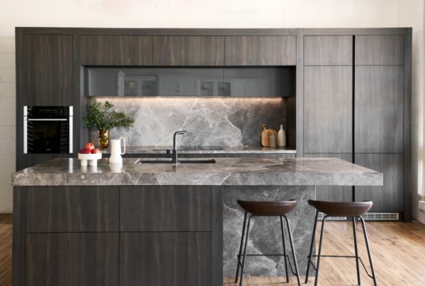 Sophisticated Dark Grey/Brown Kitchen