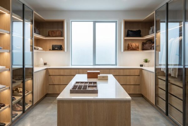 U-Shaped Walk-In Robe Designs in Perth | Space-Smart Wardrobes by Joyce Kitchens