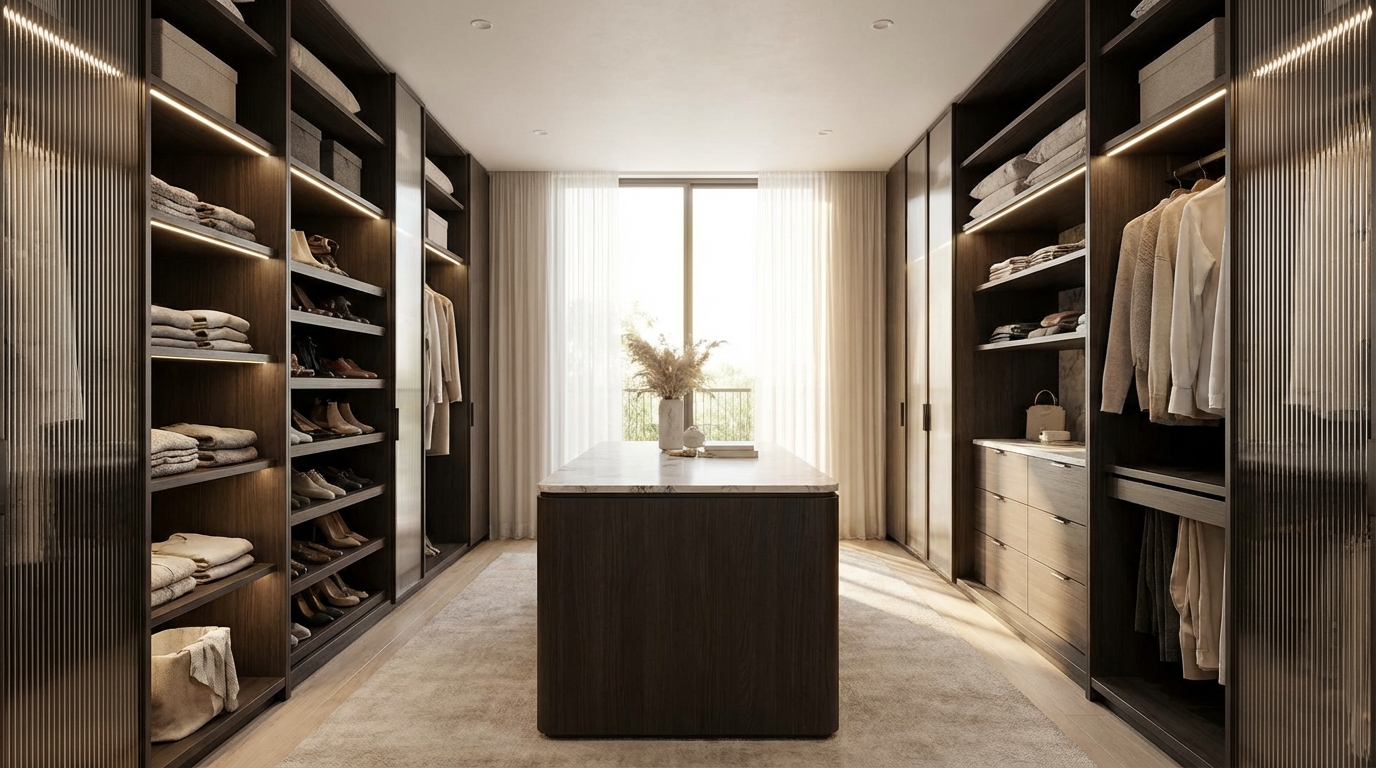 Walk in Wardrobe Designs Perth | Custom WIR Ideas, Layouts & Costs | Joyce Kitchens