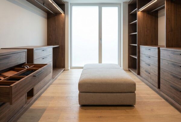 Walk In Wardrobe Drawers: Sizes, Layouts, Materials and Costs | Joyce Kitchens Perth