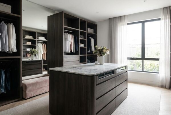 Wardrobe Island Design Perth: Smart Walk-In Wardrobe Islands | Joyce Kitchens