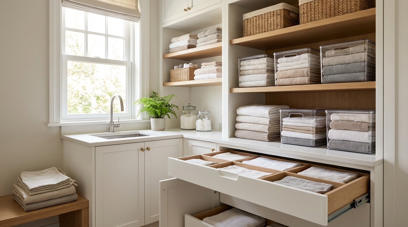 Bedsheet Organiser & Linen Organiser Ideas for Perth Homes