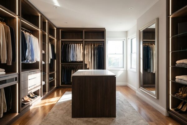 Luxury Walk In Wardrobe Perth | Custom Luxury Wardrobes | Joyce Kitchens