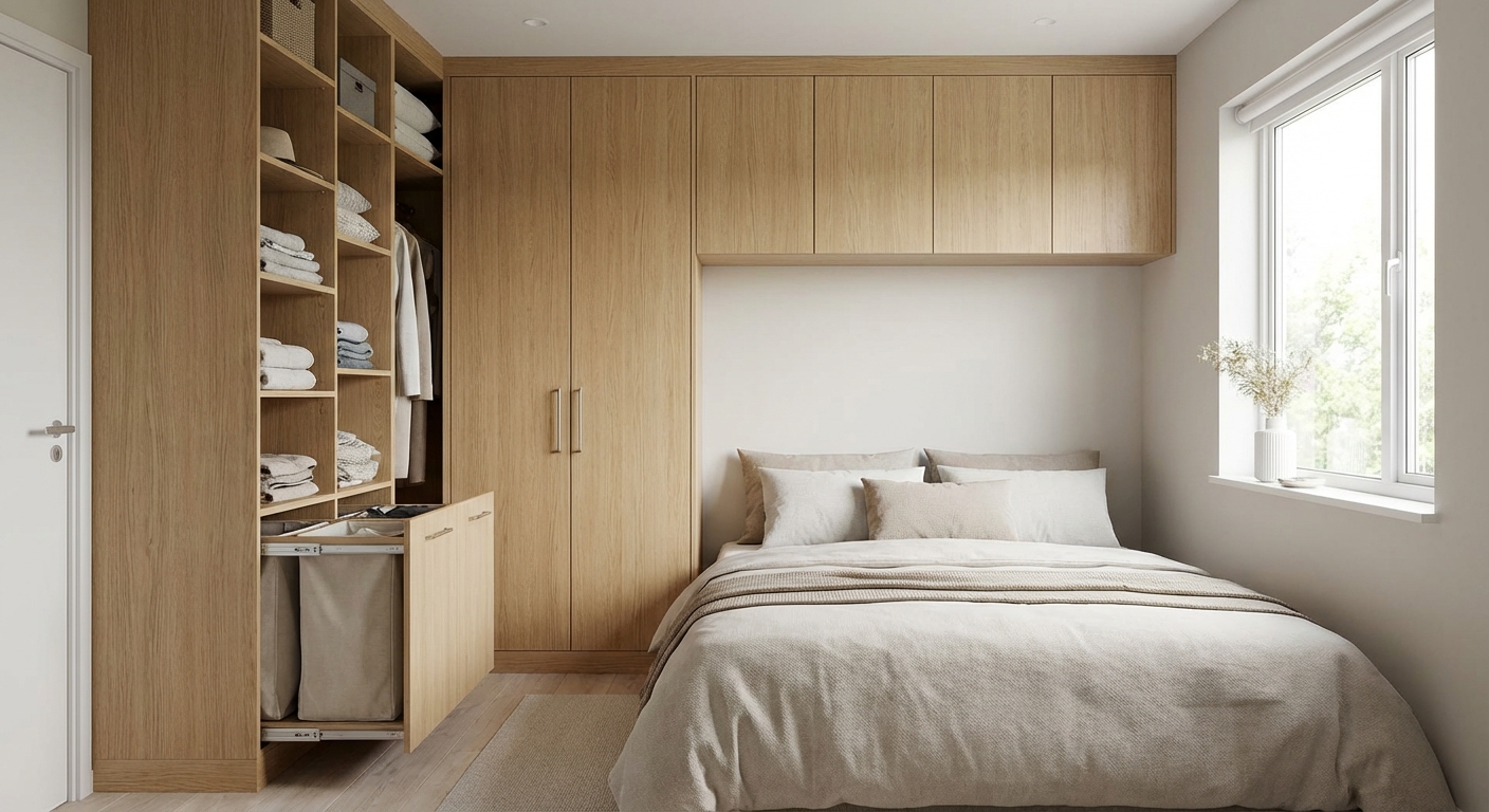 Wardrobe Ideas for Small Bedrooms: Smart Storage That Feels Bigger